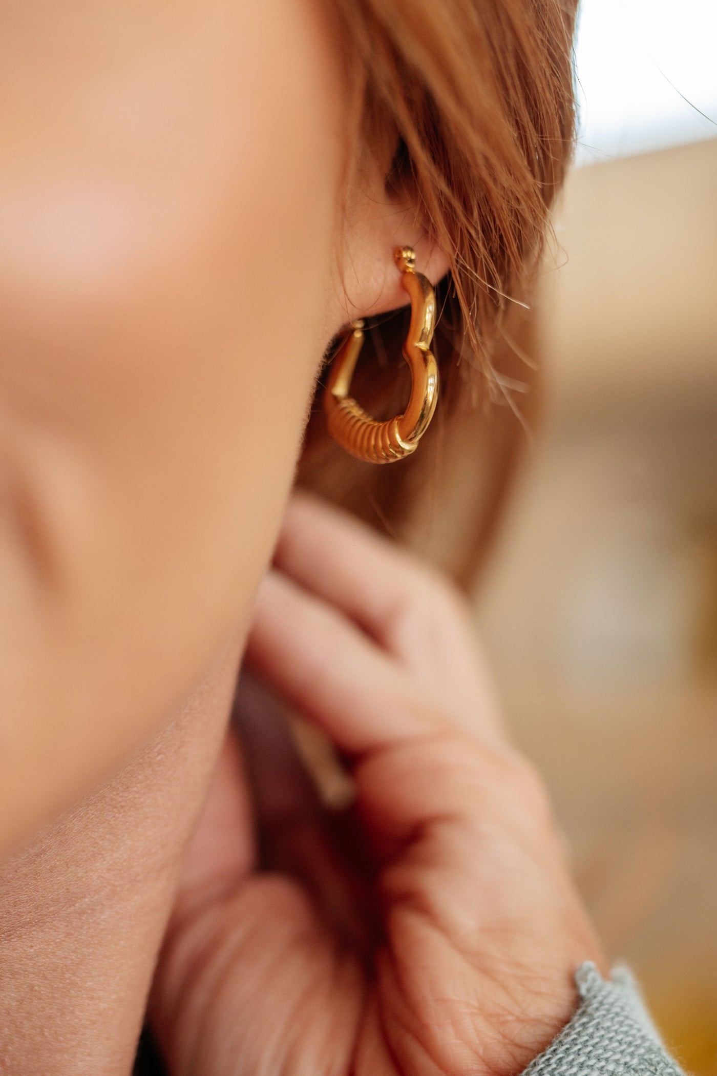 Bad Romance Gold Plated Earrings Womens Southern Soul Collectives