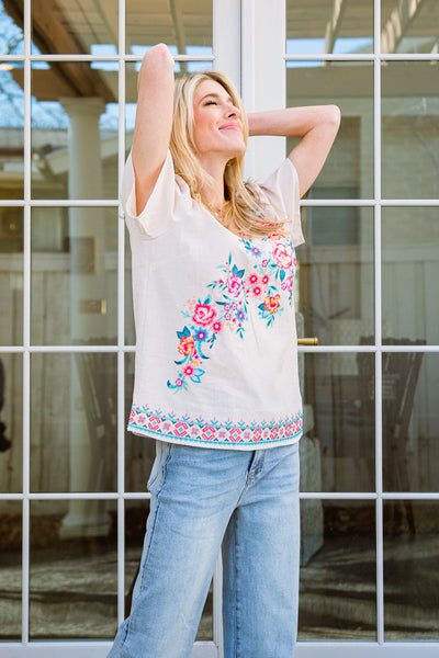 Country Flower Blouse Womens Southern Soul Collectives 