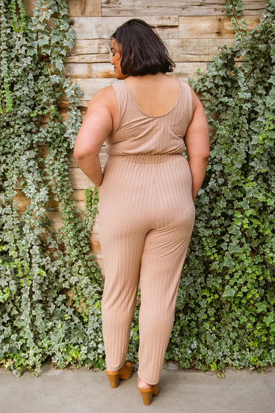 Cruiser Jumpsuit in Tan Womens Southern Soul Collectives 