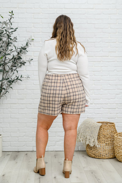 Cute As A Button Plaid Mini Skort Womens Southern Soul Collectives 