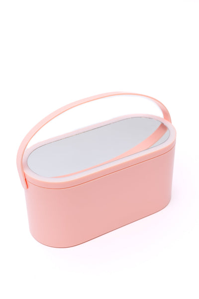 Portable Beauty Storage With LED Mirror Womens Southern Soul Collectives