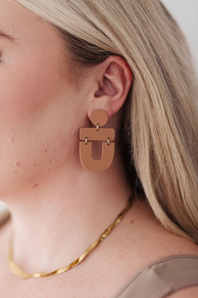 Dreamboat Earrings in Brown Womens Southern Soul Collectives 