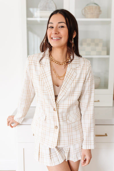 Dressed in Plaid Blazer Womens Southern Soul Collectives 