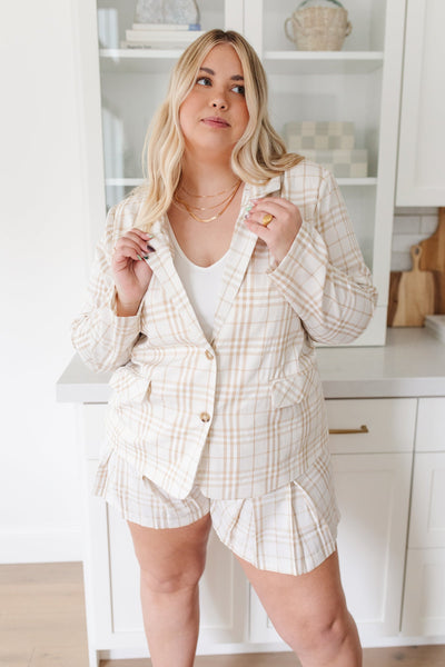 Dressed in Plaid Blazer Womens Southern Soul Collectives 