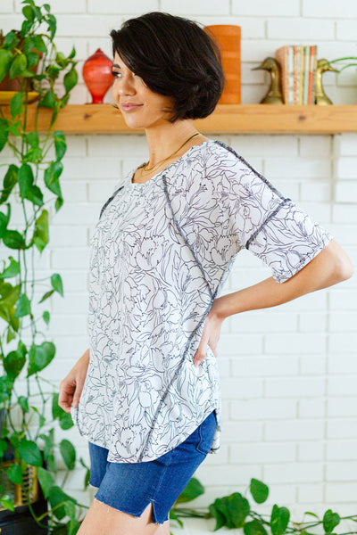 Endless Joy Floral Top Womens Southern Soul Collectives 