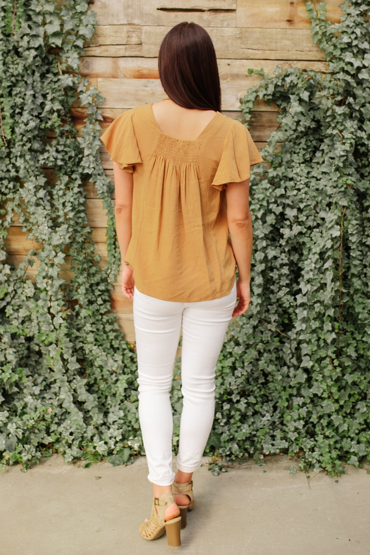 Envy Me Top in Taupe Womens Southern Soul Collectives 