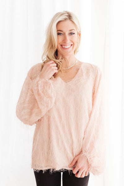 Express Yourself Top in Peach Womens Southern Soul Collectives 