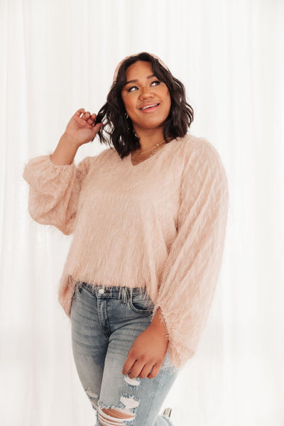 Express Yourself Top in Peach Womens Southern Soul Collectives 
