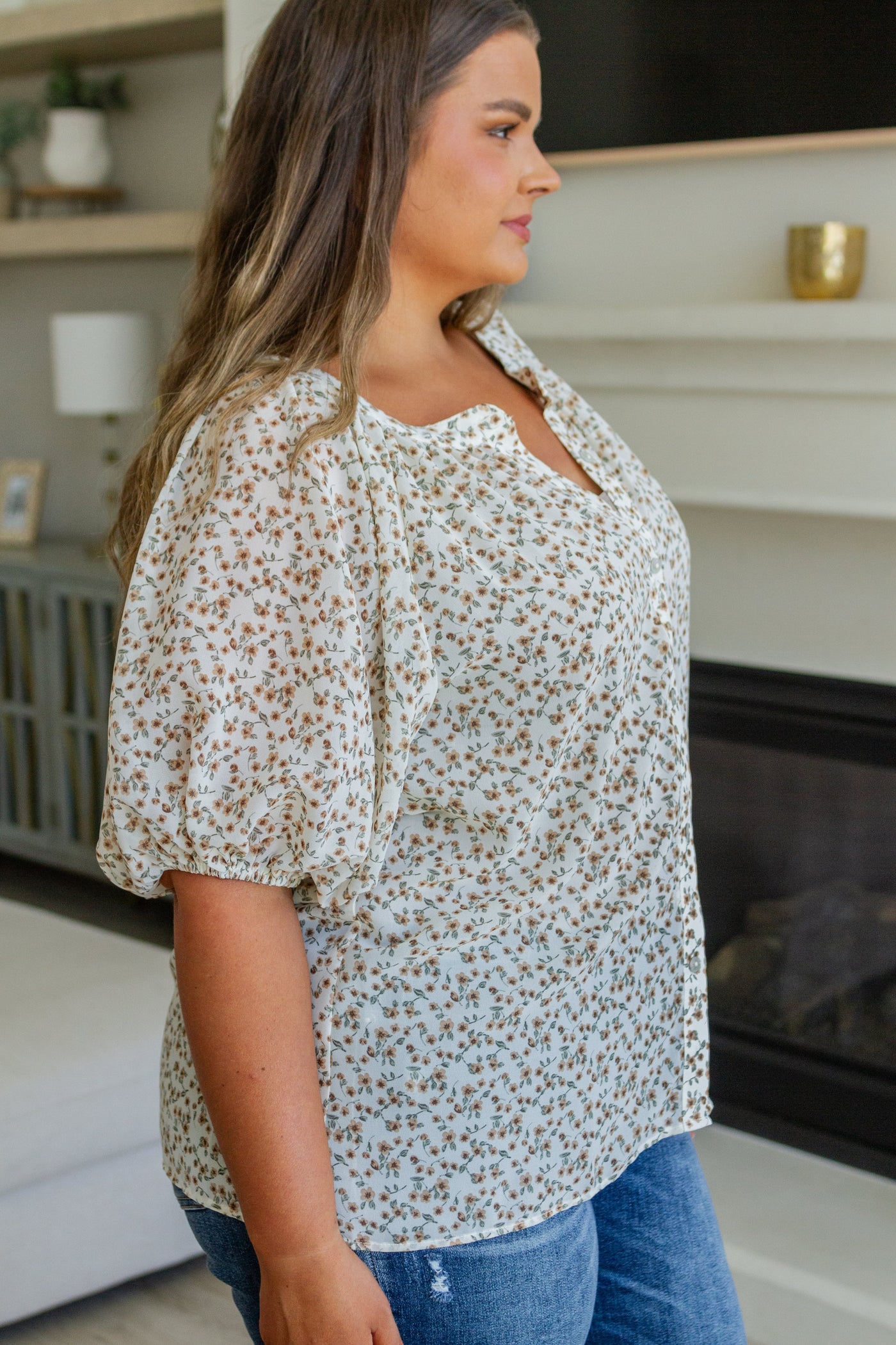 Fancy Me Floral Button Down Womens Southern Soul Collectives 