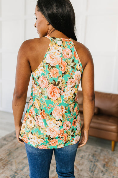 Fiddle Dee Dee Floral Halter Top Womens Southern Soul Collectives 