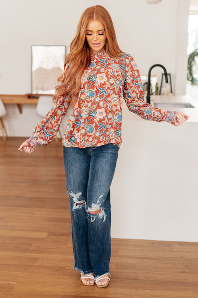Floral Delight Blouse Womens Southern Soul Collectives