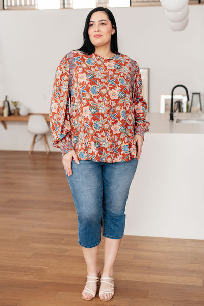 Floral Delight Blouse Womens Southern Soul Collectives