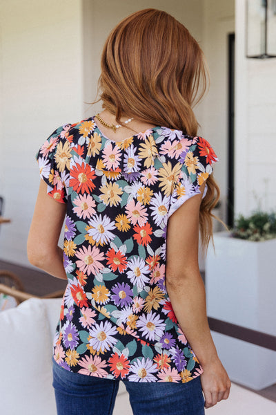 Flower Power Floral Top Womens Southern Soul Collectives 