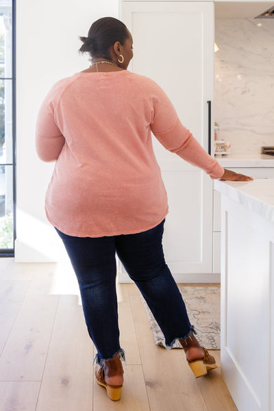 Fun Beginnings Raglan Top In Dusty Mauve Womens Southern Soul Collectives 