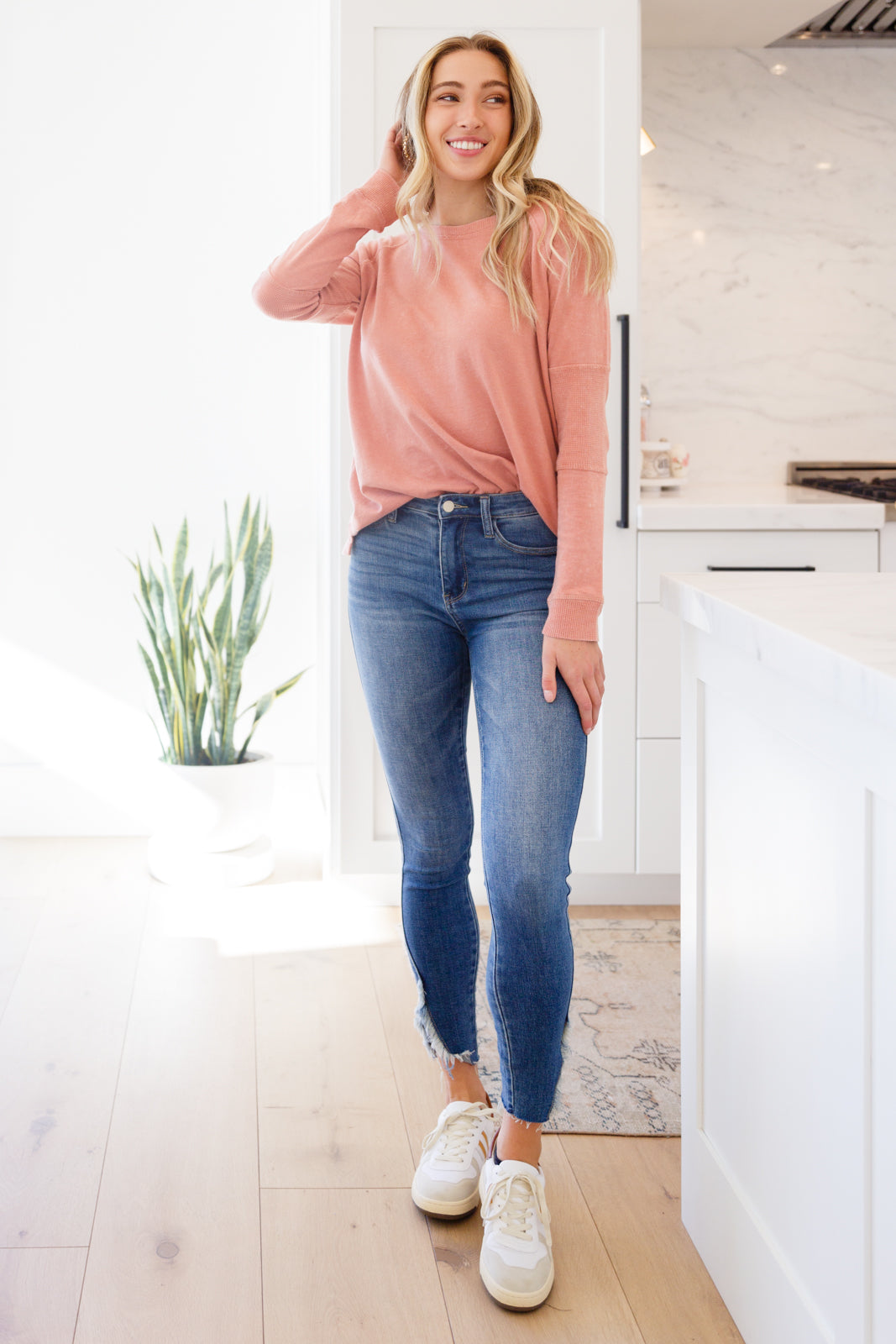 Fun Beginnings Raglan Top In Dusty Mauve Womens Southern Soul Collectives 