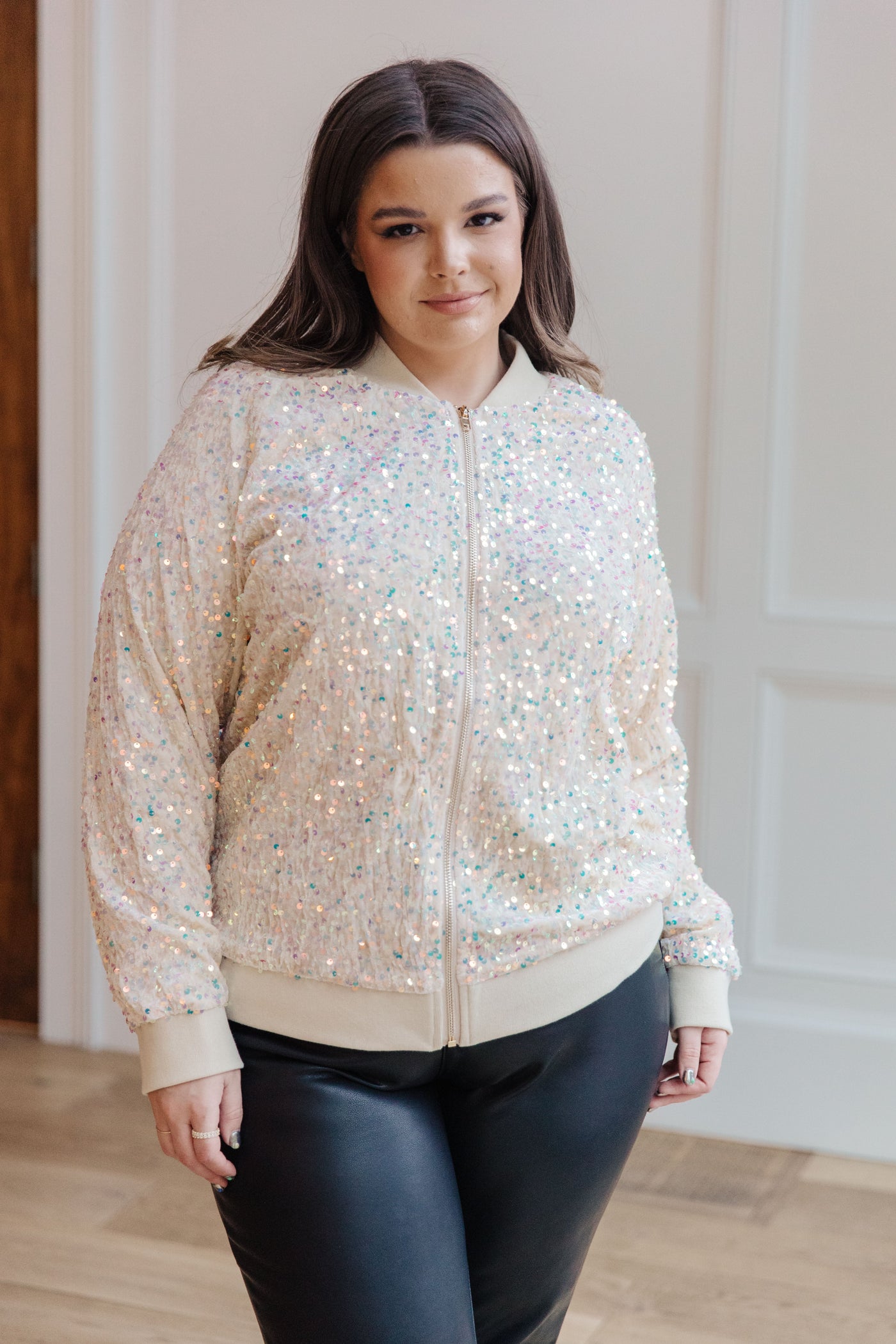 Glitter Bomb Sequin Bomber Jacket Womens Southern Soul Collectives