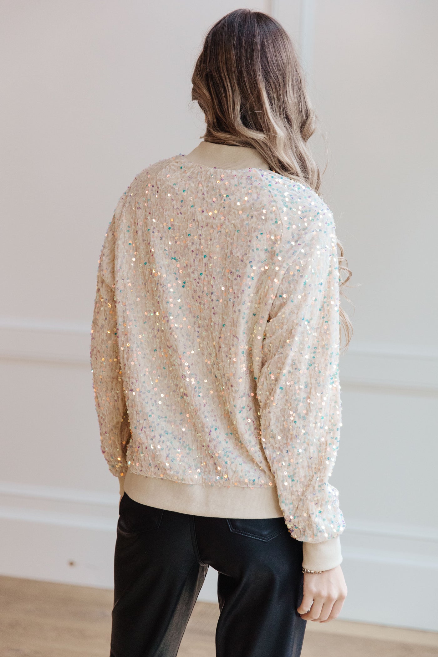 Glitter Bomb Sequin Bomber Jacket Womens Southern Soul Collectives