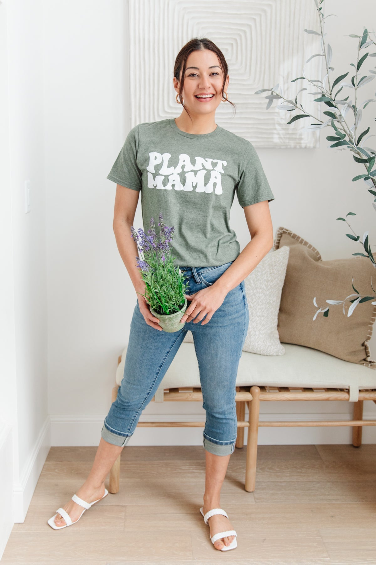 Green Thumb Graphic Tee Womens Southern Soul Collectives 