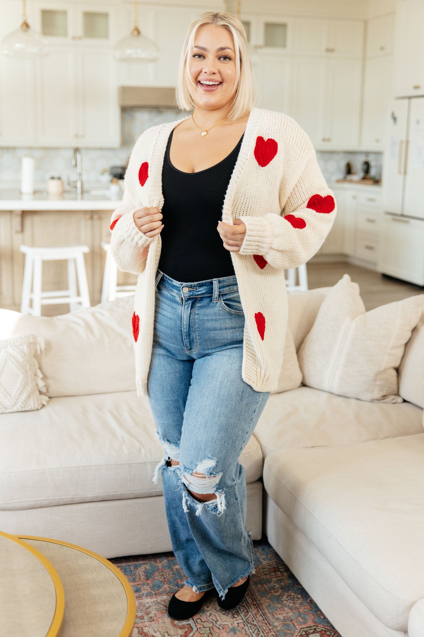Heart Eyes Cardigan Womens Southern Soul Collectives