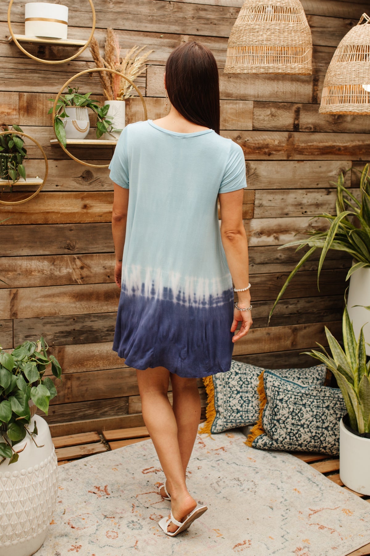 High & Low Tides Tie Dye Dress Womens Southern Soul Collectives 