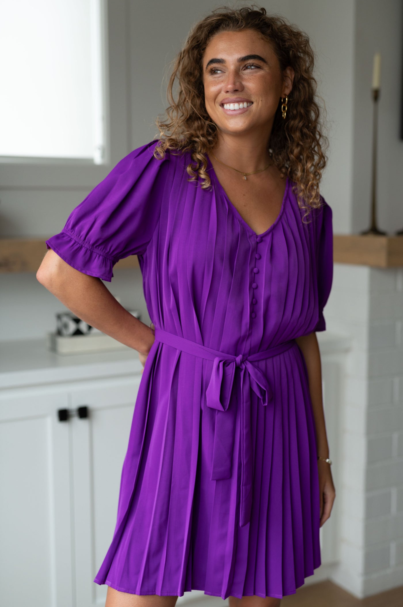Hold And Squeeze Me Pleated Dress Womens Southern Soul Collectives
