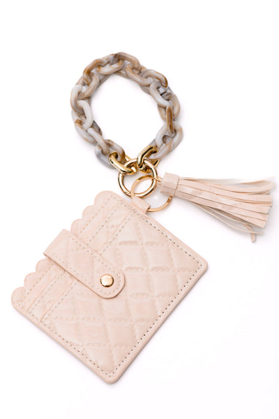 Hold Onto You Wristlet Wallet in Cream Womens Southern Soul Collectives 