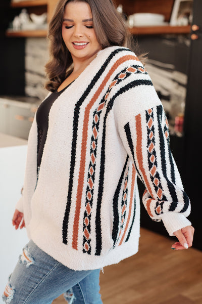 Holding On Aztec Print Cardigan - Southern Soul Collectives