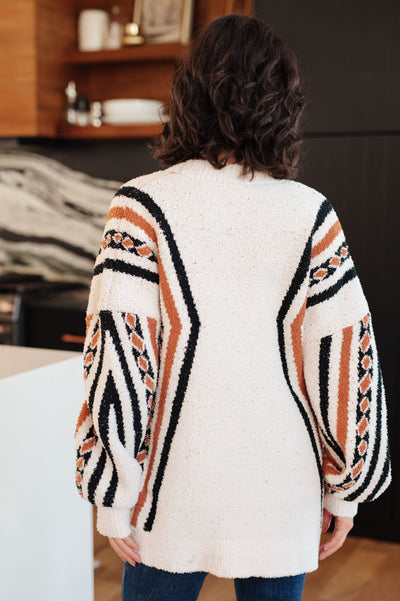 Holding On Aztec Print Cardigan - Southern Soul Collectives