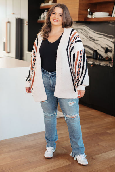 Holding On Aztec Print Cardigan - Southern Soul Collectives