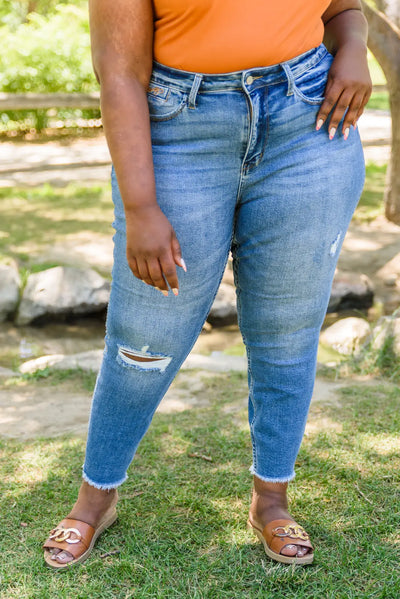 Howdy Embroidered Judy Blue Boyfriend Jeans Womens Southern Soul Collectives 