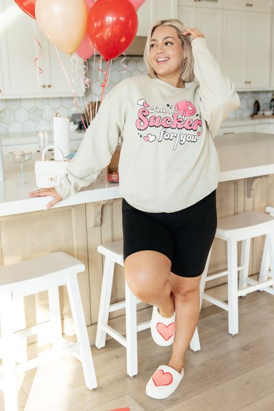 I'm A Sucker For You Valentine Pullover Womens Southern Soul Collectives