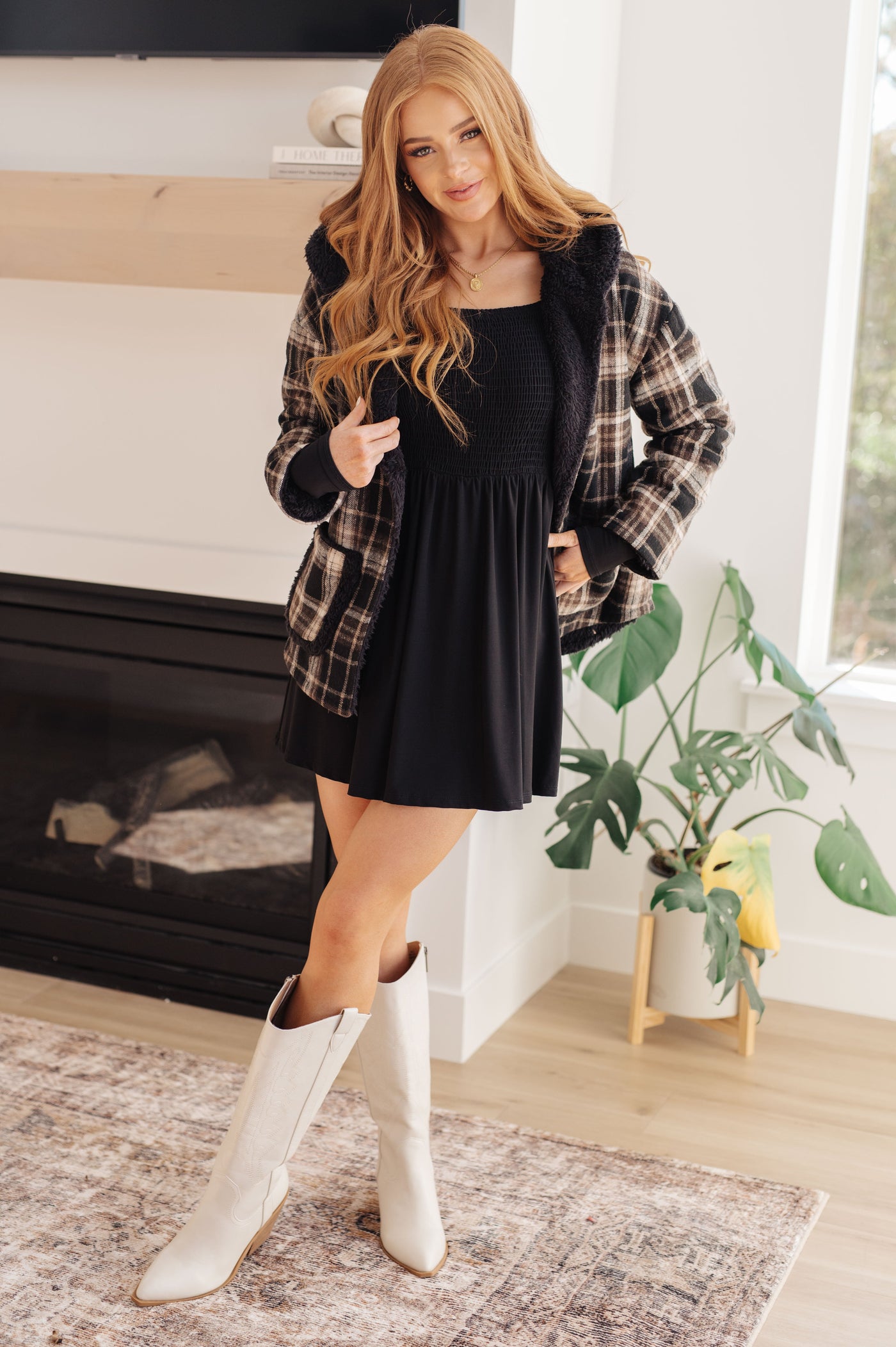 In the Thick of It Long Sleeve Skort Dress Womens Southern Soul Collectives