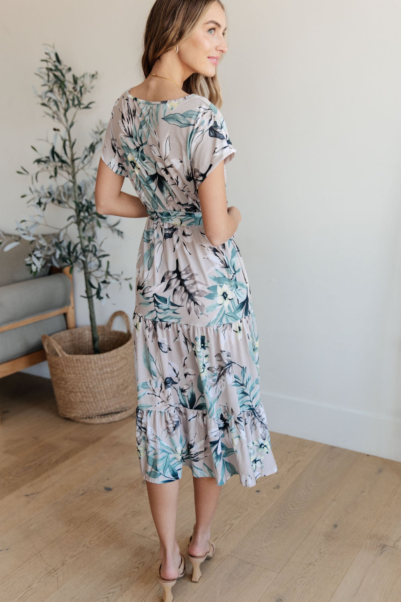 Into the Night Dolman Sleeve Floral Dress Southern Soul Collectives