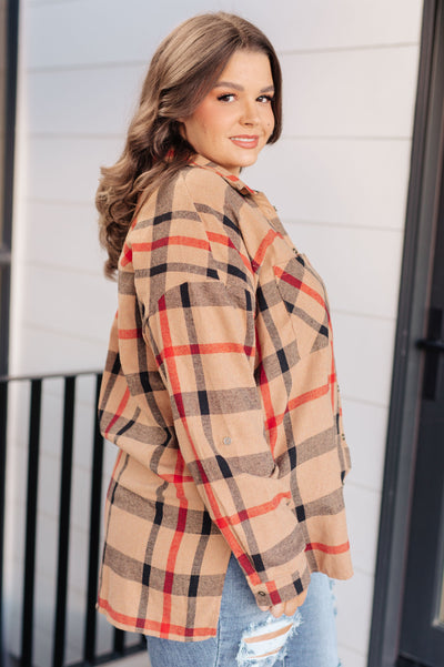 Is It Really Oversized Plaid Button Up - Southern Soul Collectives