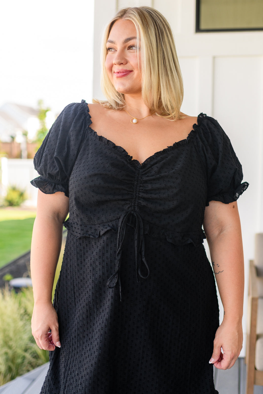 It's Cocktail Hour Ruffle Detail Dress Womens Southern Soul Collectives 