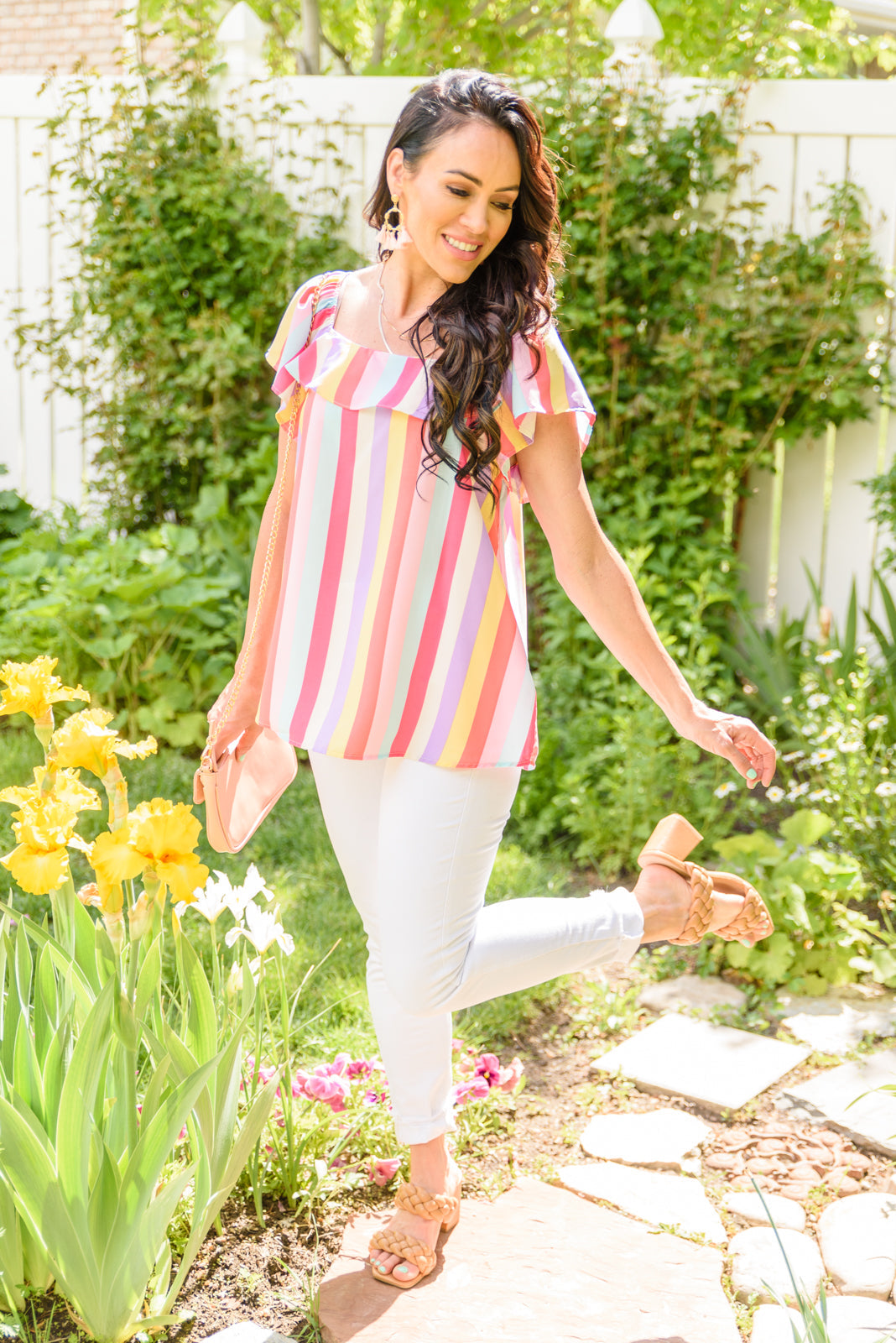 It's Electric Striped Shirt Womens Southern Soul Collectives 