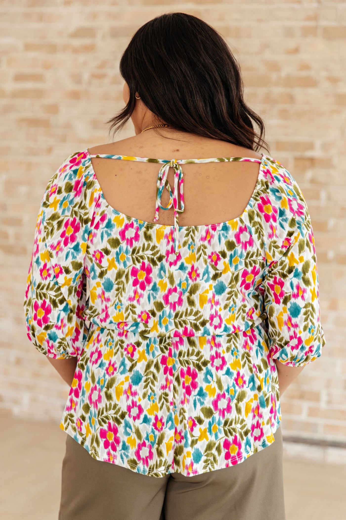 It's a Kind of Magic Floral Peplum Tops Southern Soul Collectives