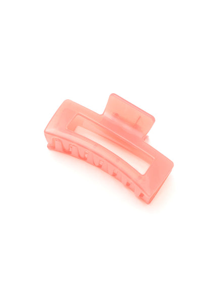 Jelly Rectangle Claw Clip in Watermelon Womens Southern Soul Collectives 