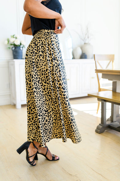 Jungle Fever Animal Print Maxi Skirt Womens Southern Soul Collectives 