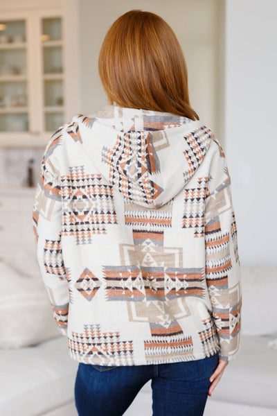 Just Going For It Aztec Hoodie Womens Southern Soul Collectives