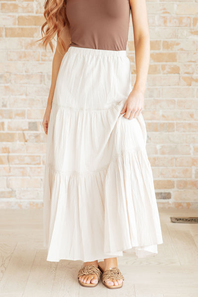 Let It Begin Tiered Maxi Skirt Womens Southern Soul Collectives