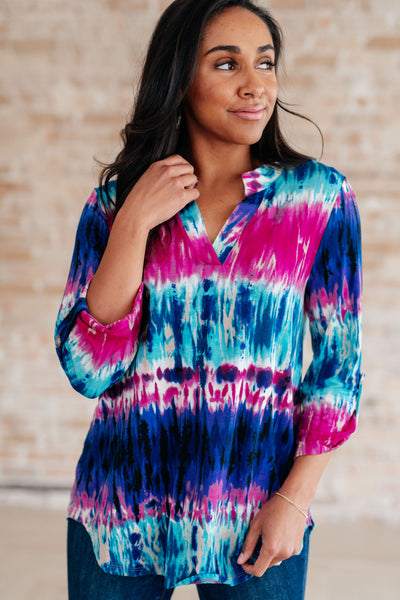 Little Lovely Blouse in Tie Dye Tops Southern Soul Collectives