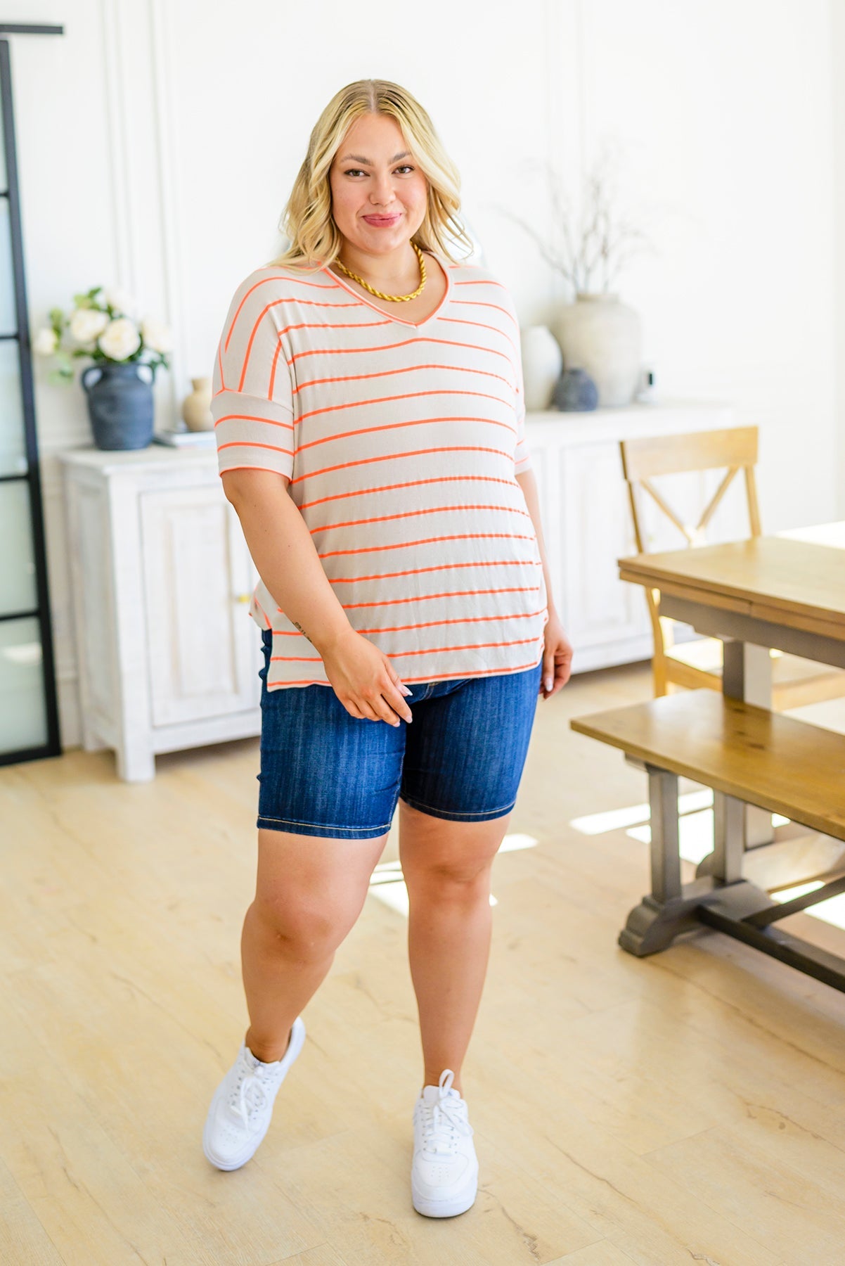 Little Pick Me Up Striped Top Womens Southern Soul Collectives 