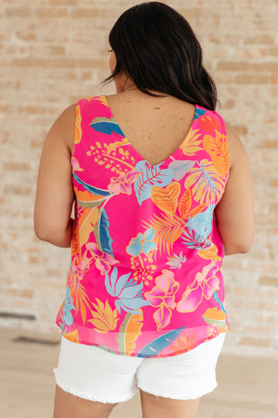 Love Me Like You Do Floral Sleeveless Blouse Tops Southern Soul Collectives