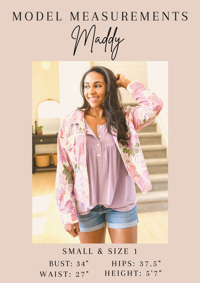 Impossible to Ignore Floral Blouse Womens Southern Soul Collectives 