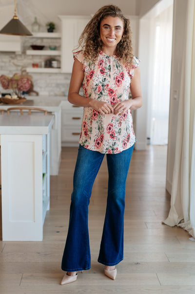 Making Me Blush Floral Top Womens Southern Soul Collectives