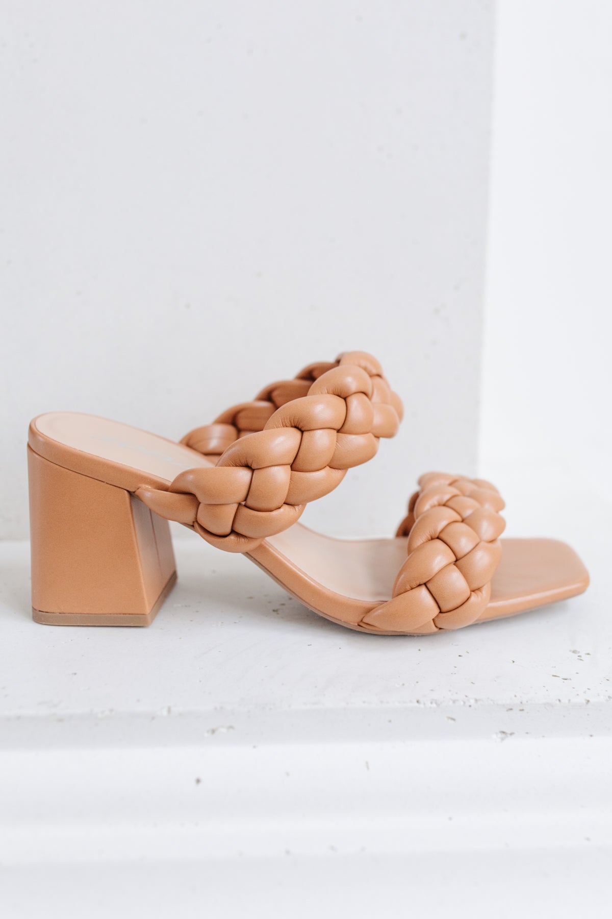 Maya Braided Heels in Tan Womens Southern Soul Collectives 
