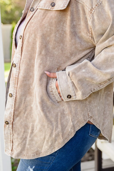 Memories Do Fade Jacket In Camel Womens Southern Soul Collectives 