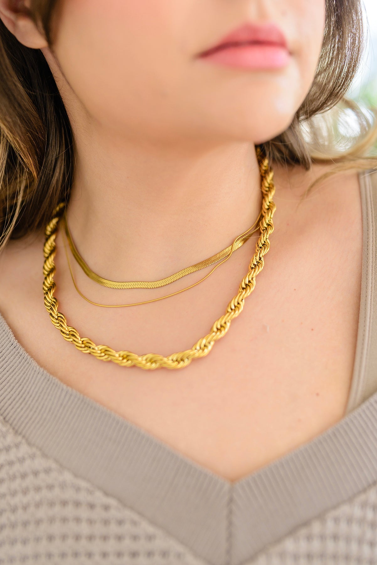 Midas Touch Classic Rope Chain Womens Southern Soul Collectives 