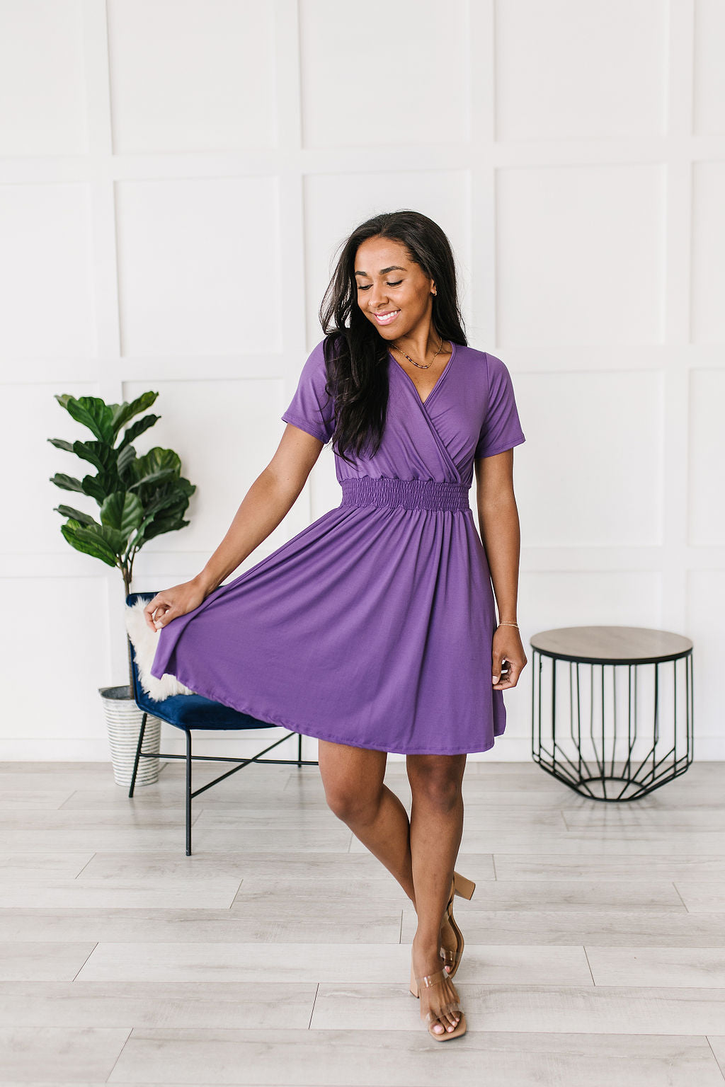Miss Independent V-Neck Dress Womens Southern Soul Collectives 